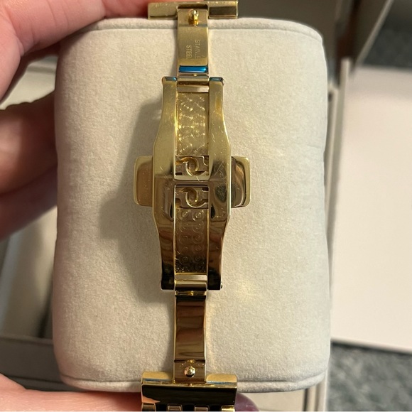 EUC Michele Serine Gold Diamond Chronograph Watch with Box, Case and Cloth - Picture 9 of 9